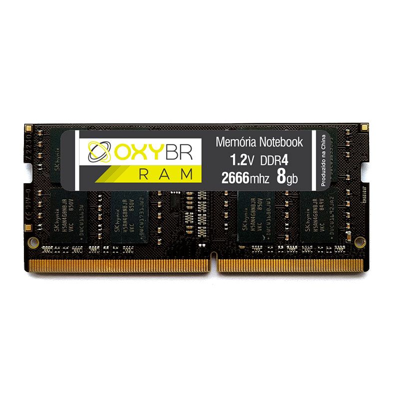 Memoria Notebook OXYBR, 8GB (1x8GB), DDR4, 2666MHz, C19, 01006