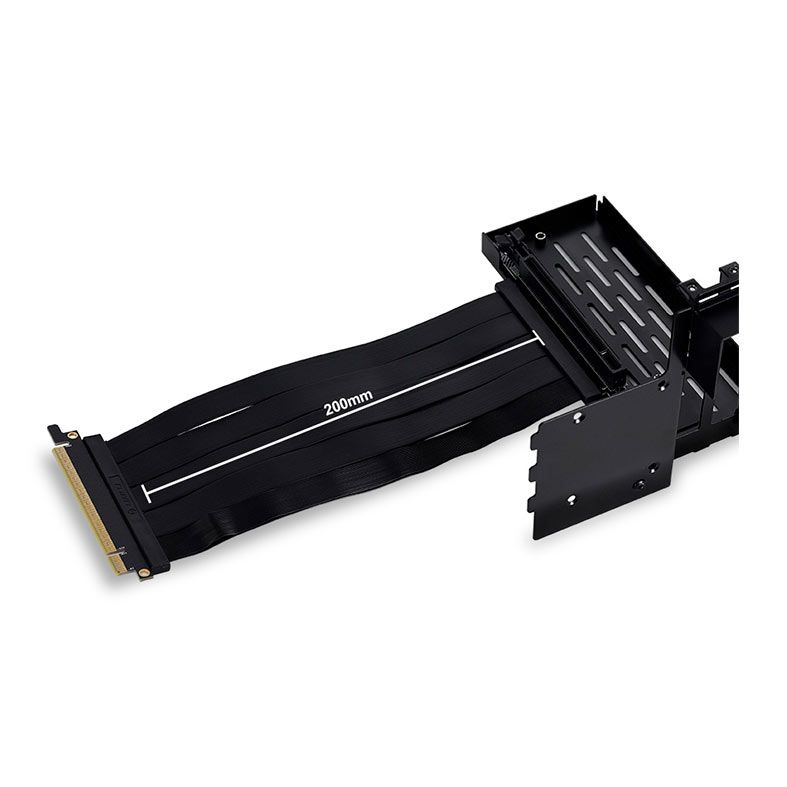 Kit de GPU Vertical Lian Li O11DE-1X Para Gabinete O11 Dynamic EVO, Preto, O11DE-1 X