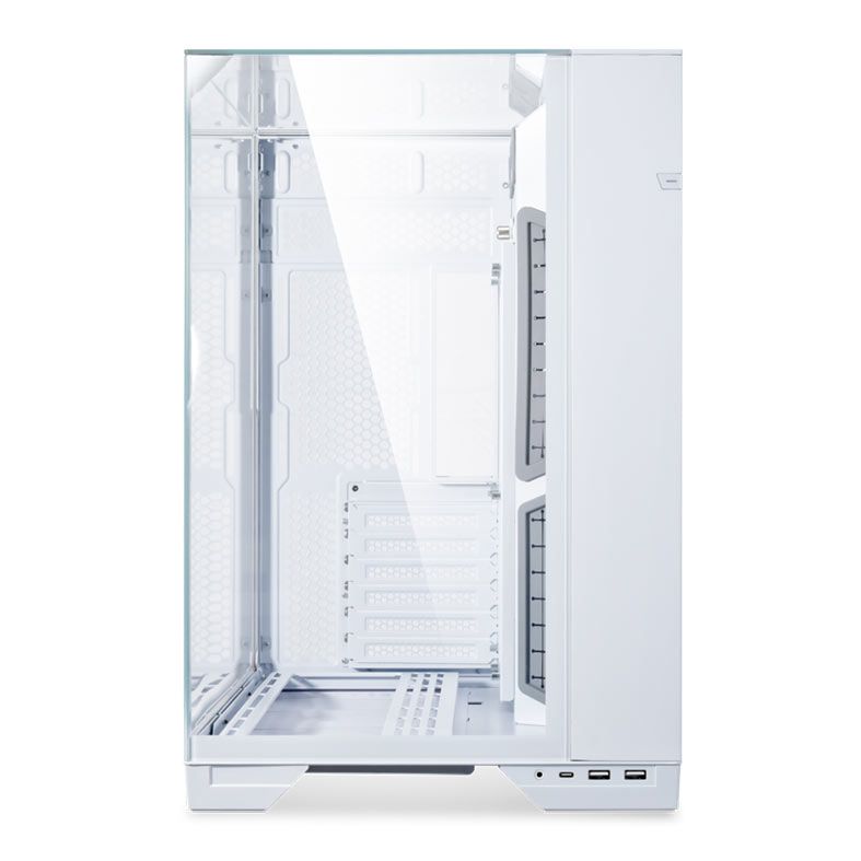 Gabinete Lian Li 011 Vision, Mid-Tower, Lateral de Vidro, Branco, 011VW-WHITE