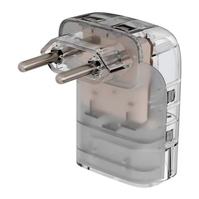 Protetor Clamper iClamper Pocket Fit 2P, 20A, Transparente, 015414