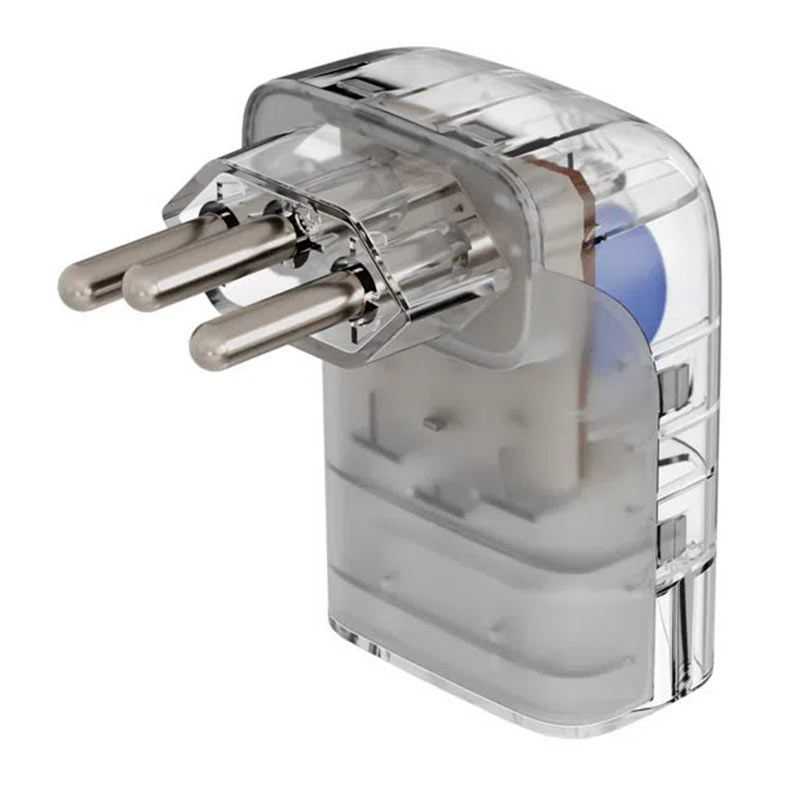 Protetor Clamper iClamper Pocket Fit 3P, 20A, Transparente, 015418