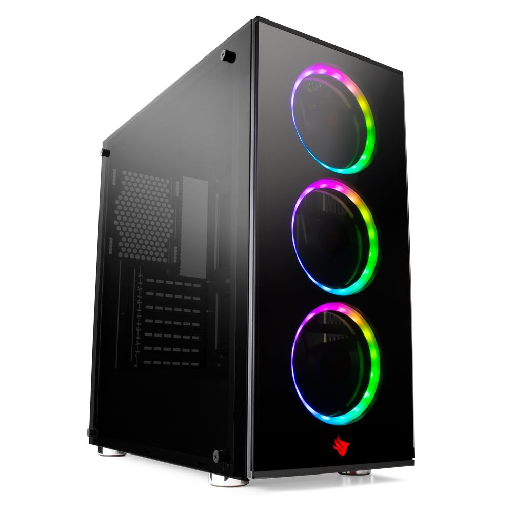 Pichau Kit Upgrade, Gabinete Pichau Pouter II RGB + Fonte Gigabyte 450W