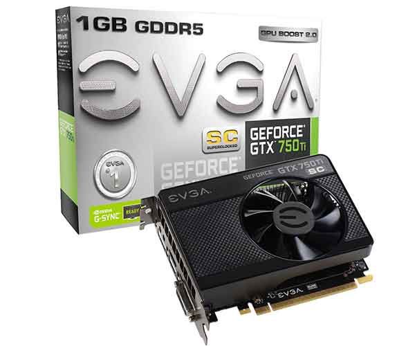 Placa de Video EVGA GeForce GTX 750 Ti 1GB 128Bits, 01G-P4-3752-KR | Pichau