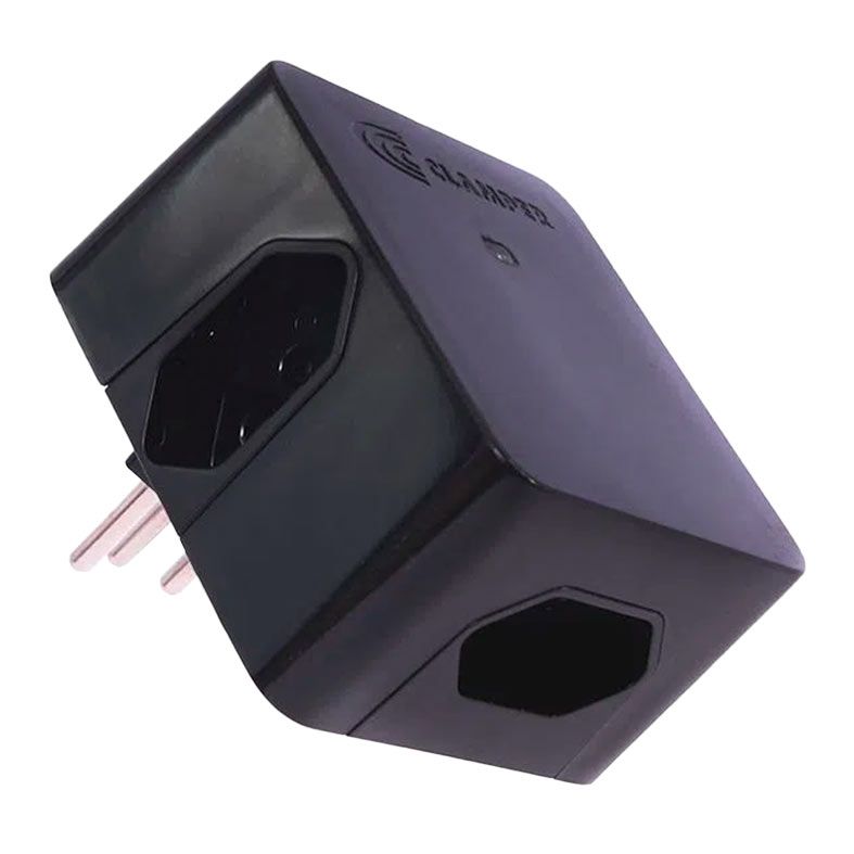 Protetor Clamper iClamper Energia 3, 10A, Preto, 023189