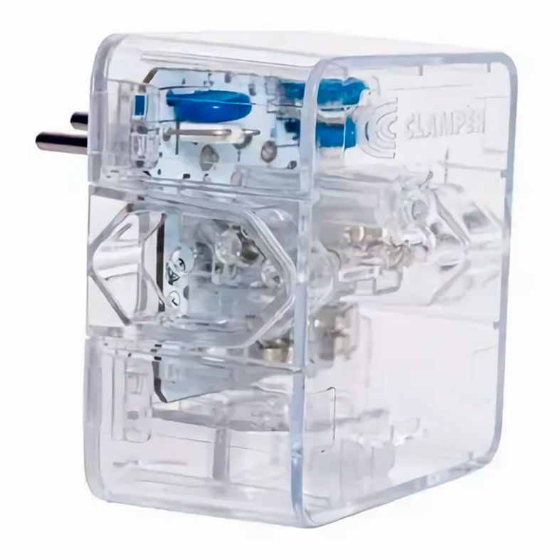 Protetor Clamper iClamper Energia 3, 10A, Transparente, 023192