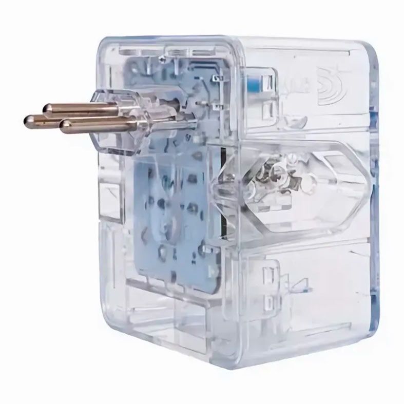 Protetor Clamper iClamper Energia 3, 10A, Transparente, 023192