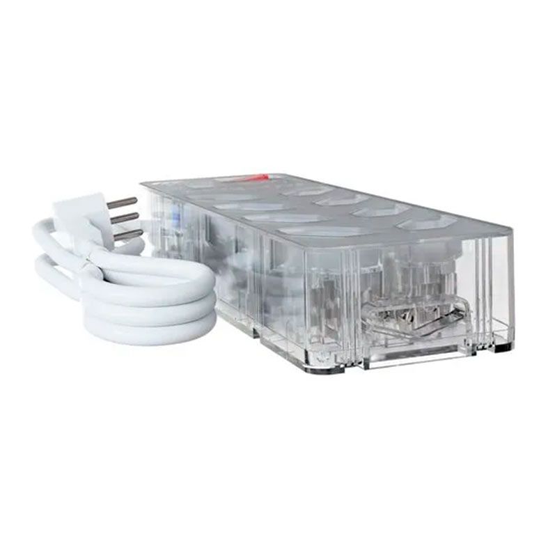 Filtro de linha DPS Clamper Iclamper Energia 8 LCF, Transparente, 026776