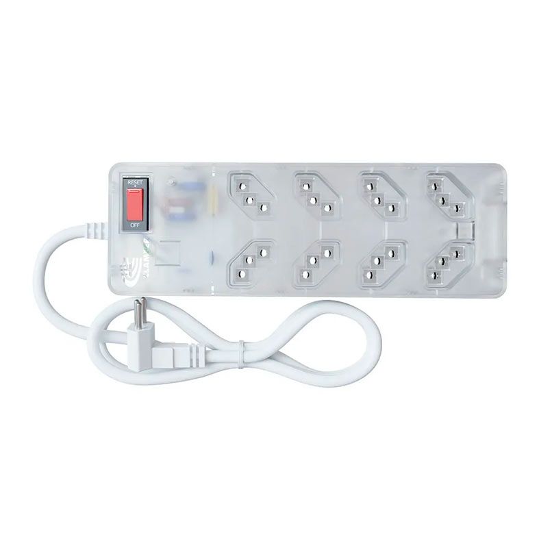 Filtro de linha DPS Clamper Iclamper Energia 8 LCF, Transparente, 026776