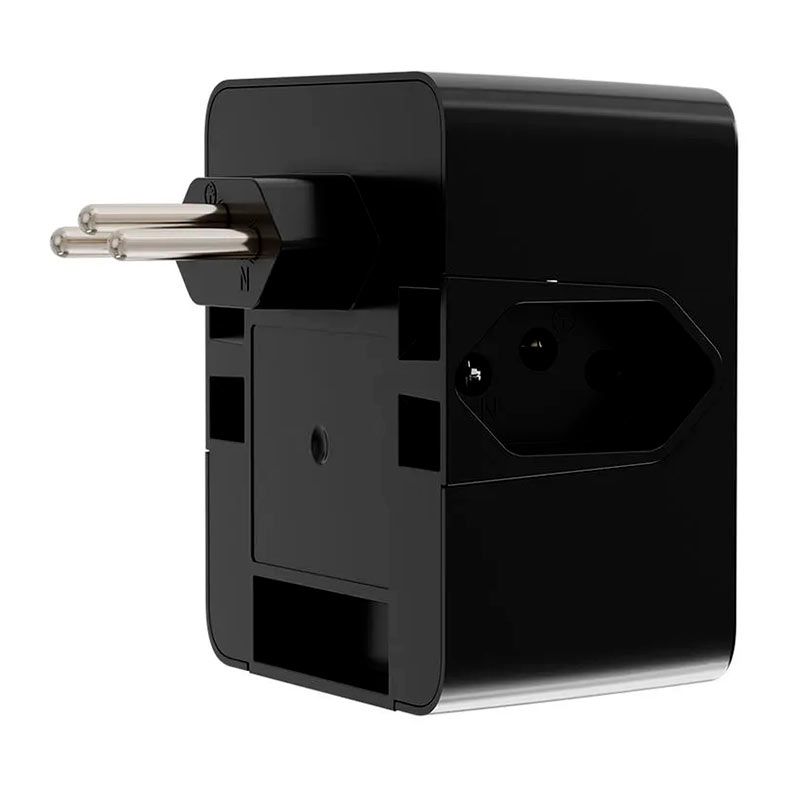 Protetor Clamper iClamper Energia 3 LCF, 10A, Preto, 026787