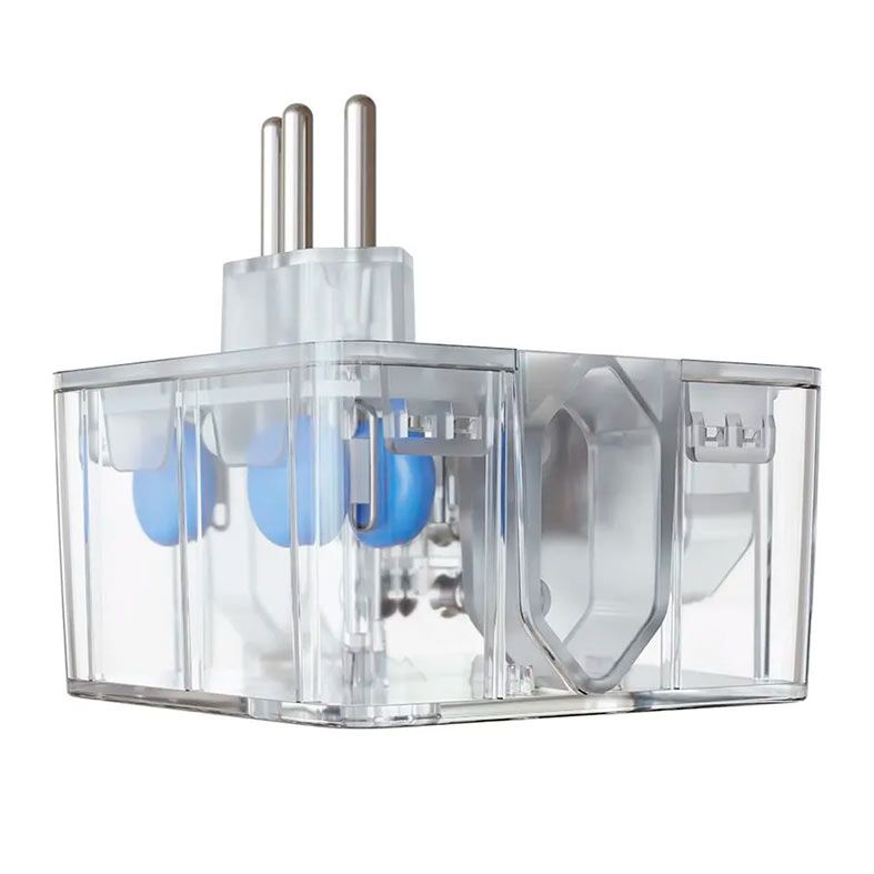 Protetor Clamper iClamper Energia 3 LCF, 10A, Transparente, 026788