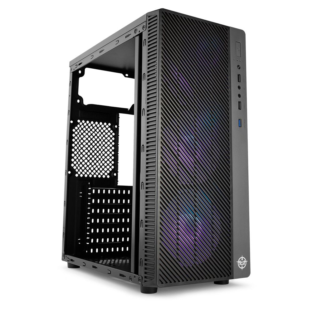 Pichau Kit Upgrade, Gabinete Gamer TGT F-22  +  Fonte Pichau Nidus 500W PG-5001-BR-OEM