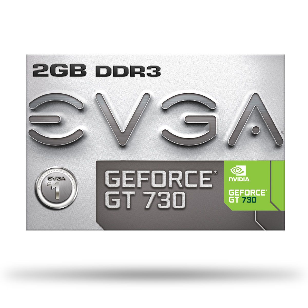 Placa De Video EVGA Geforce GT 730 2GB GDDR3, 128Bit, 02G-P3-2732-KR - BOX