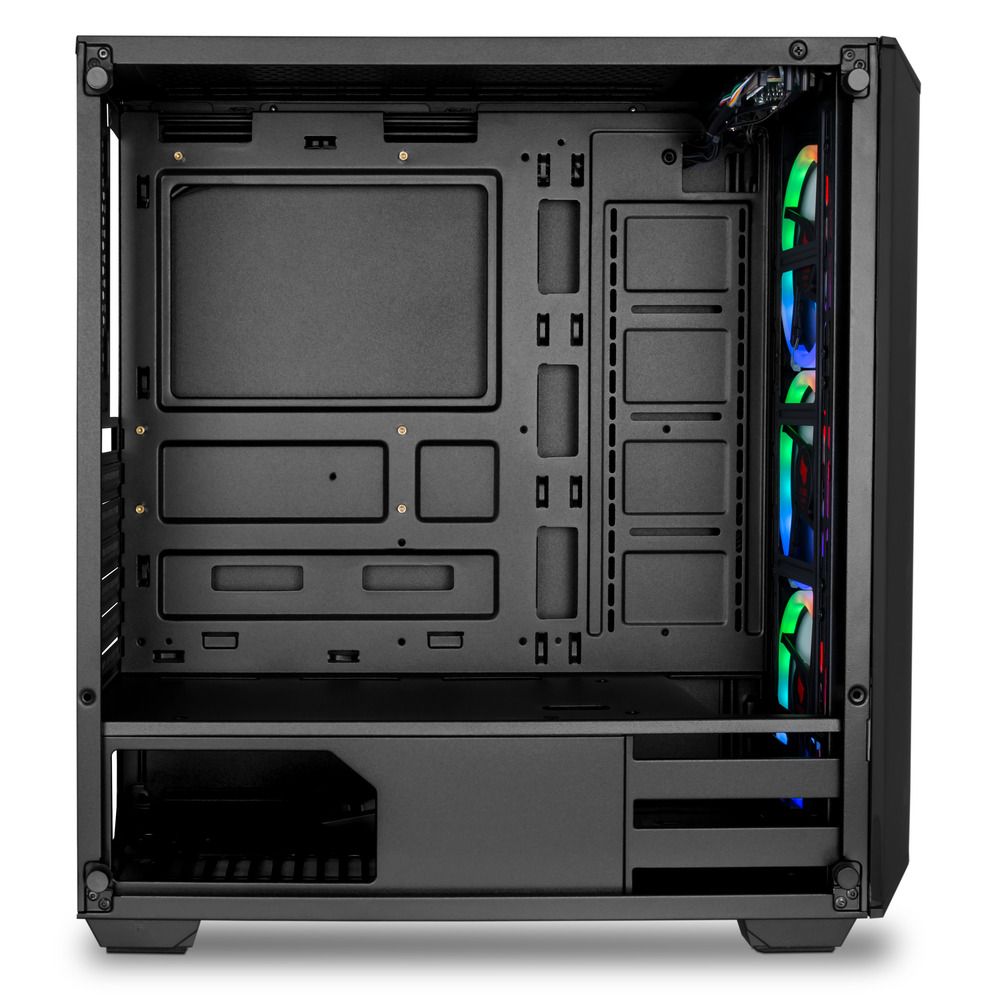 Pichau Kit Upgrade, Gabinete Gamer Pichau Rostock LED RGB + Fonte Pichau Nidus 500W PG-5001-BR-OEM