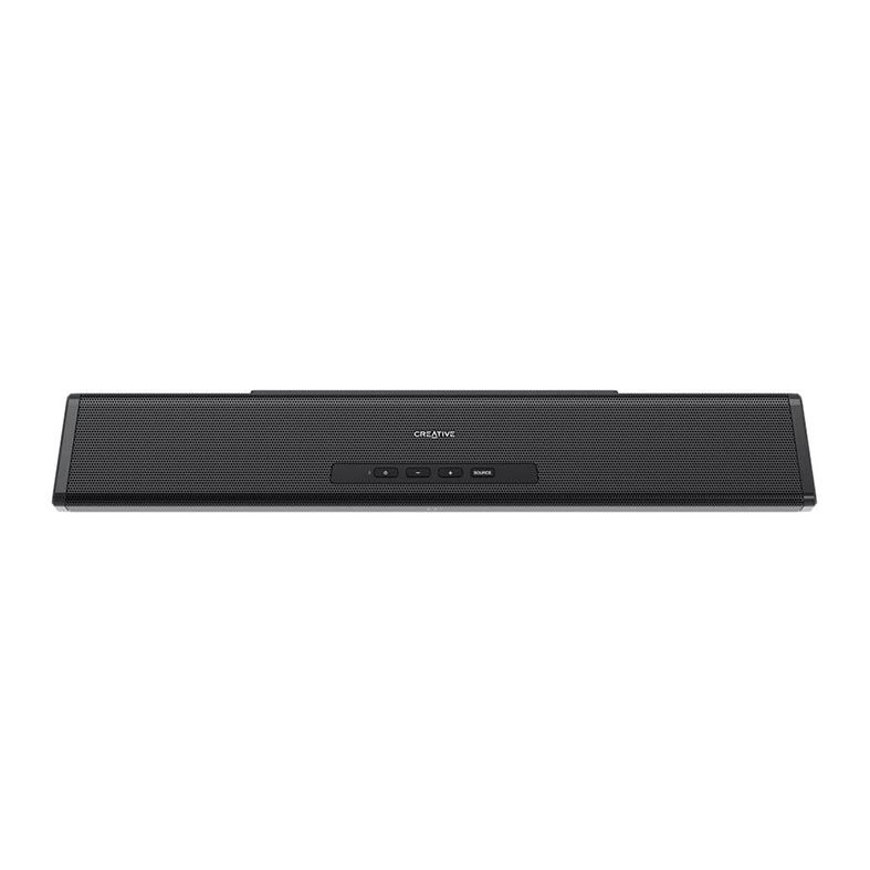Soundbar Creative Stage 360, 240W RMS, Bluetooth, Cabo Optico, HDMI e HDMI ARC, Preto, 06MF838500003
