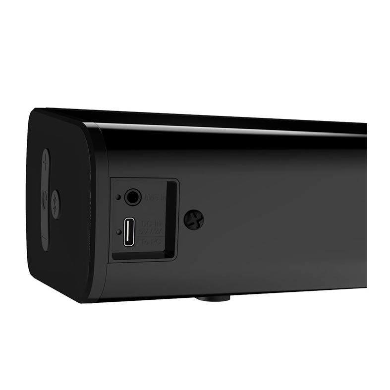 Soundbar Creative Stage AIR V2, 20W RMS, Bluetooth, USB e AUX, Preto, 06MF839500001