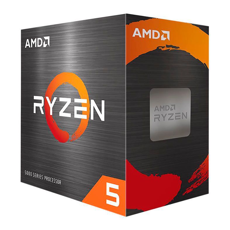 Processador AMD Ryzen 5 5500, 6-Core, 12-Threads, 3.6GHz (4.2GHz Turbo), Cache 19MB, AM4, 100-100000457BOX-BR