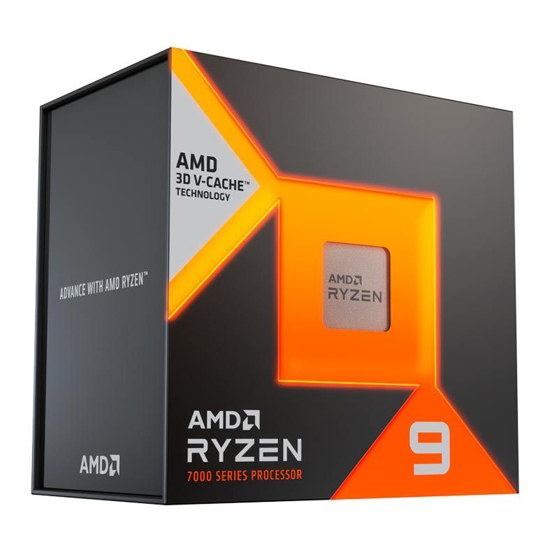 Processador AMD Ryzen 9 7950X3D, 16-Core, 32-Threads, 4.2GHz (5.7GHzTurbo), Cache 144MB, AM5, 100-100000908WOF-BR