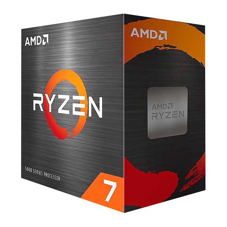 Processador AMD Ryzen 7 5700X, 8-Core, 16-Threads, 3.4GHz (4.6GHz Turbo), Cache 36MB, AM4, 100-100000926WOF-BR