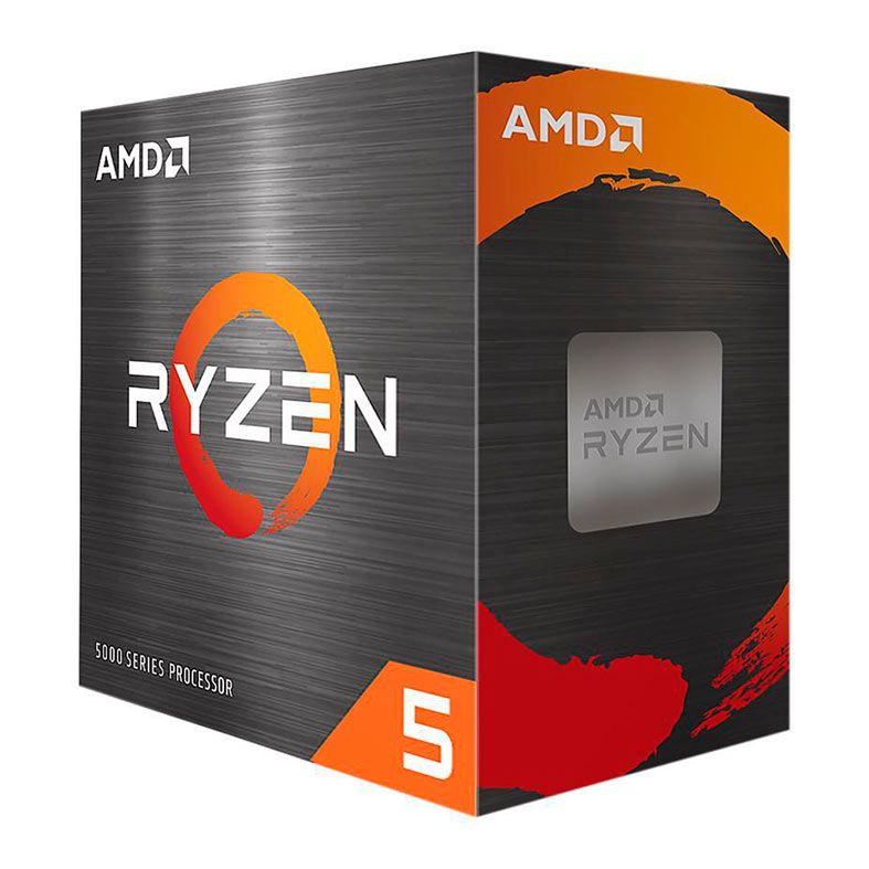 Processador AMD Ryzen 5 5600, 6-Core, 12-Threads, 3.5GHz (4.4GHz Turbo), Cache 35MB, AM4, 100-100000927BOX