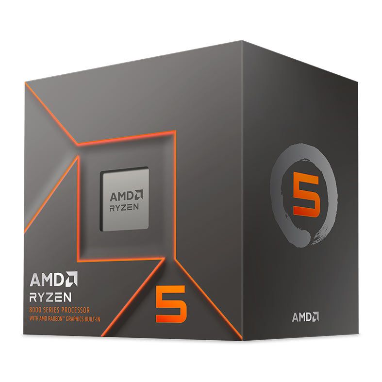 ProcessadorAMDRyzen58500G,6-Core,12-Threads,3.5GHz(5.0GHzTurbo),Cache22MB,AM5,100-100000931BOX-BR