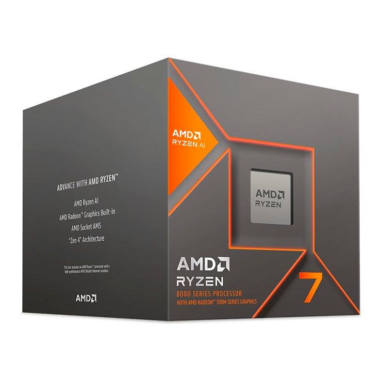 Processador AMD Ryzen 7 8700G, 8-Core, 16-Threads, 4.2GHz