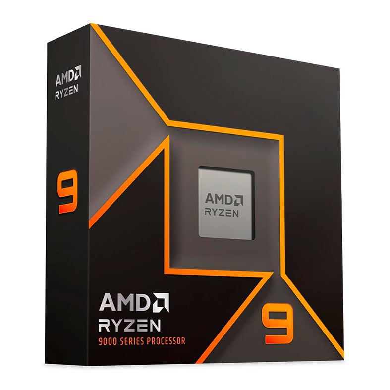 Processador AMD Ryzen 9 9950X, 16-Core, 32-Threads, 4.3GHz (5.7GHz Turbo), Cache 80MB, AM5, 100-100001277WOF