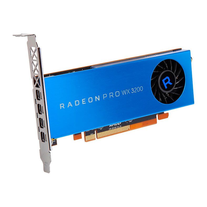 Placa de Video AMD Radeon PRO WX 3200, 4GB, GDDR5, 128-bit, 100-506115
