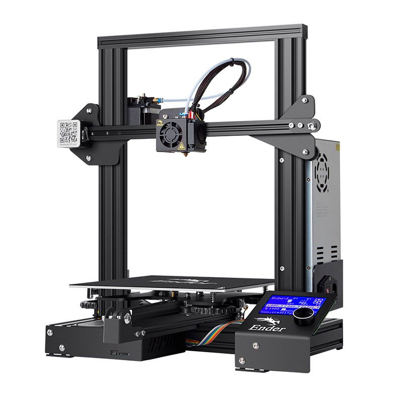 Creality Ender 3 v2 3Dプリンター 本体 Impressora 3D Creality FDM Ender-3, Bivolt, Preto, 1001020161 | Pichau