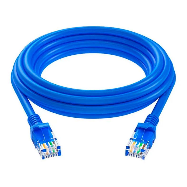 Cabo de Rede Hayom Cat5e, 1.2m, Azul, 101005