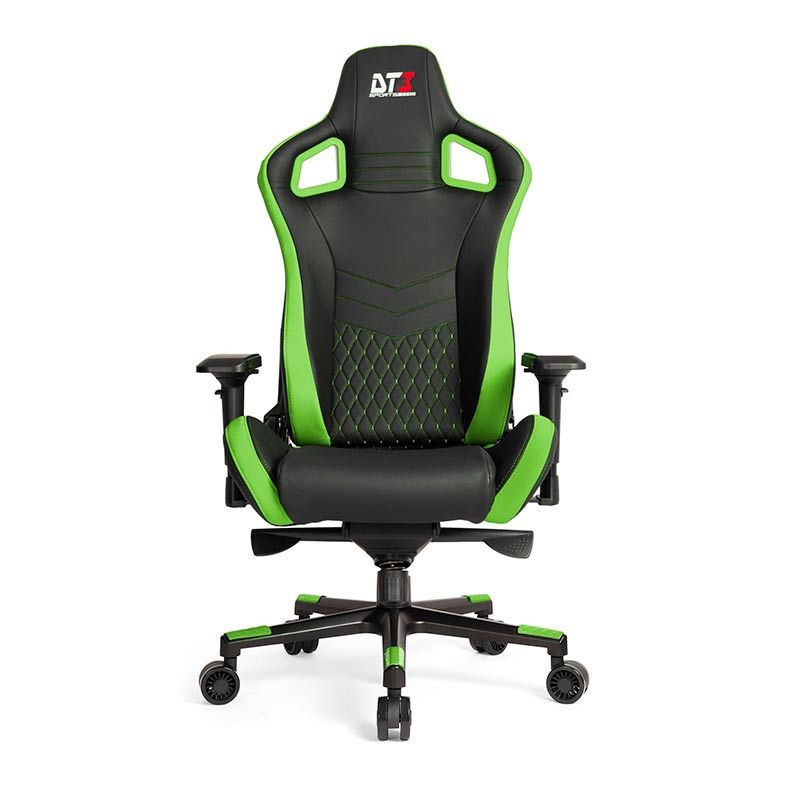 Cadeira Gamer DT3 Sports Onix Diamond Preto/Verde, 10591-6