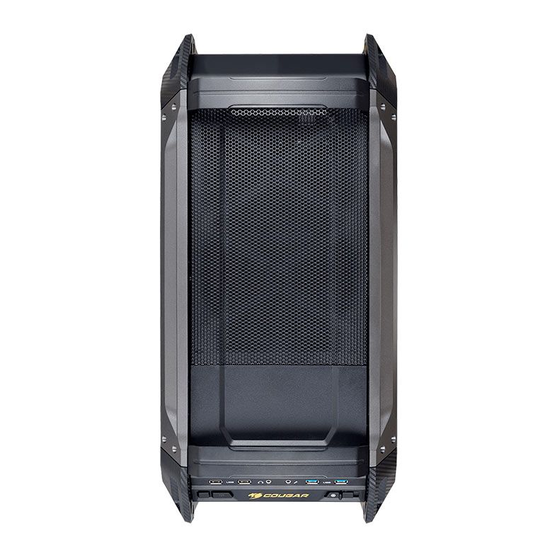 Gabinete Gamer Cougar Panzer MAX, Full-Tower, Lateral de Acrilico, Com 3 Fans, Preto, 106AMK0001-02