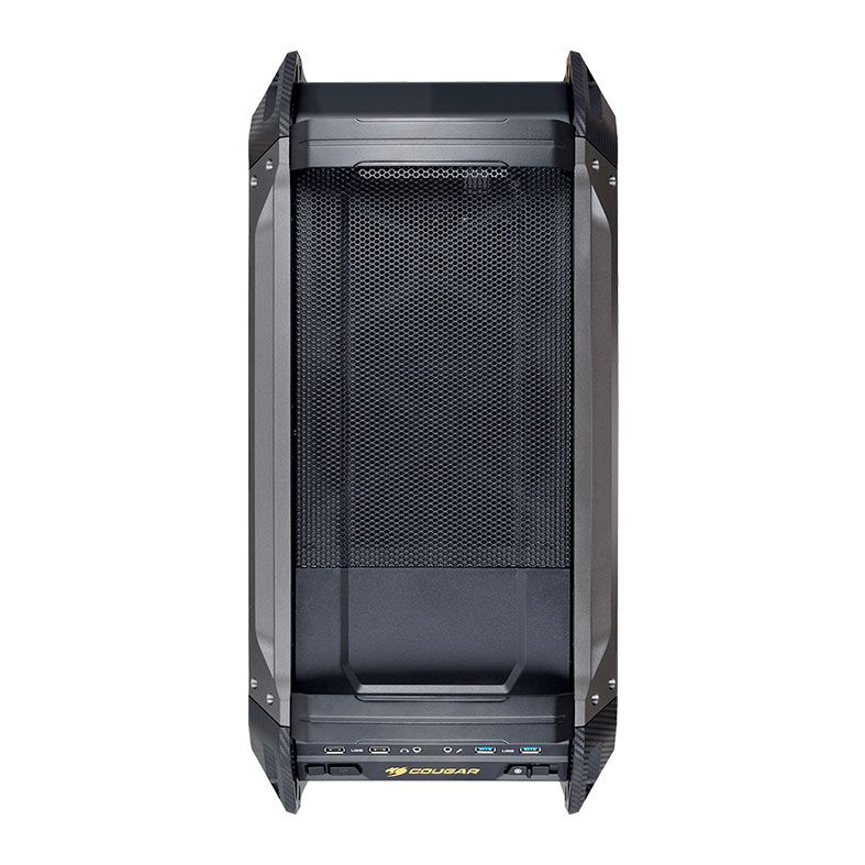 Gabinete Gamer Cougar Panzer MAX-G, Full-Tower, Lateral de Vidro, Com 1 Fan, Preto, 106AMK0015-01
