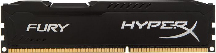 Memoria Kingston HyperX Fury 4GB (1x4) DDR3 1600MHz Preta, HX316C10FB/4