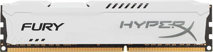 Memoria Kingston HyperX Fury 4GB (1x4) DDR3 1600MHz Branca, HX316C10FW/4