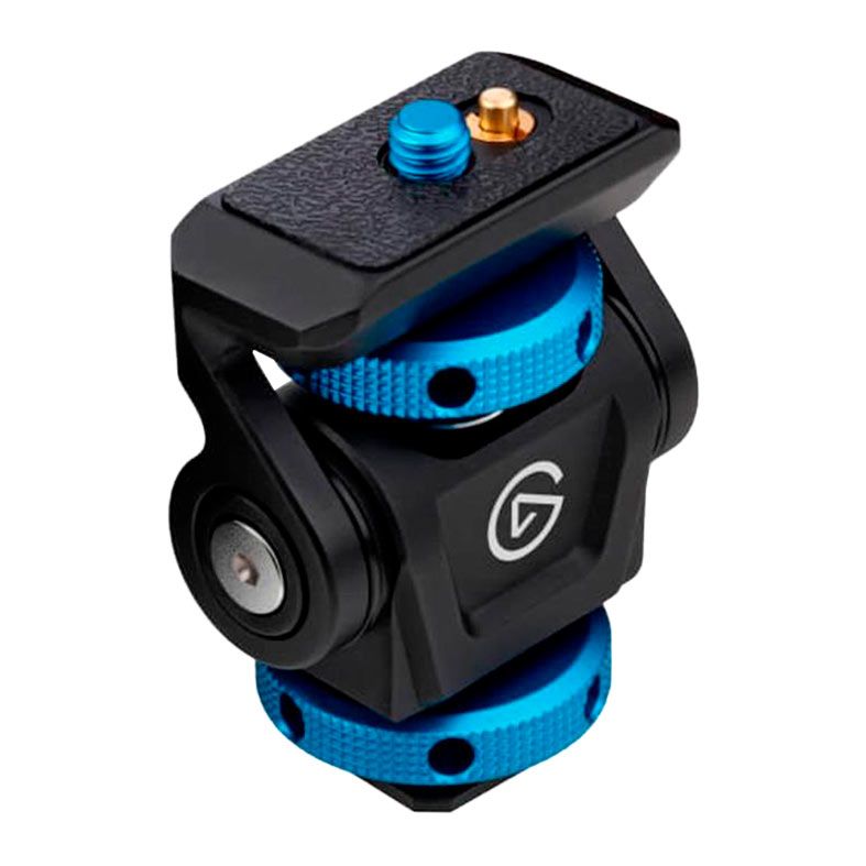 Suporte Cold Shoe Elgato, Preto e Azul, 10AAR9901