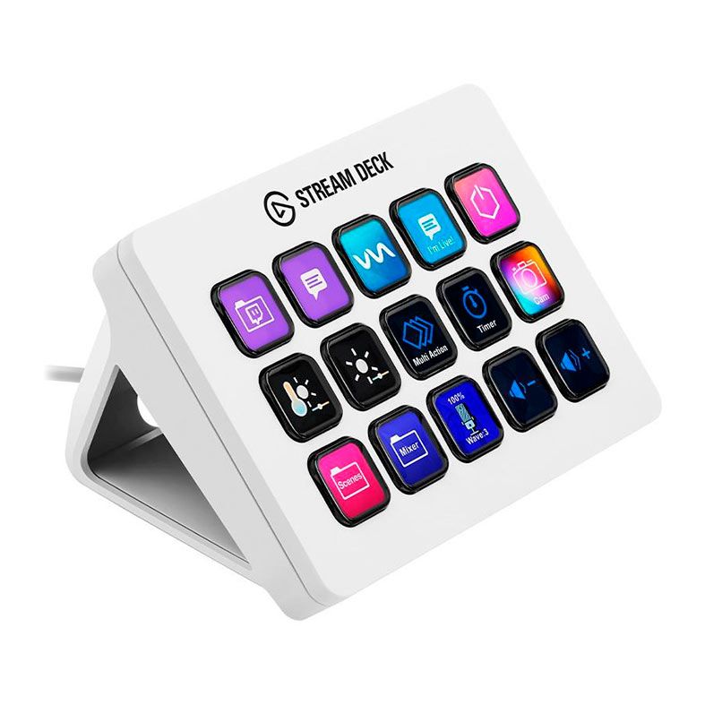 Stream Deck Elgato MK2, Branco, 10GBA9911