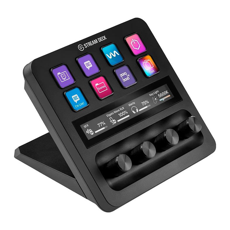 Stream Deck + Elgato, 8 Teclas, Com Controladora, Preto, 10GBD9901