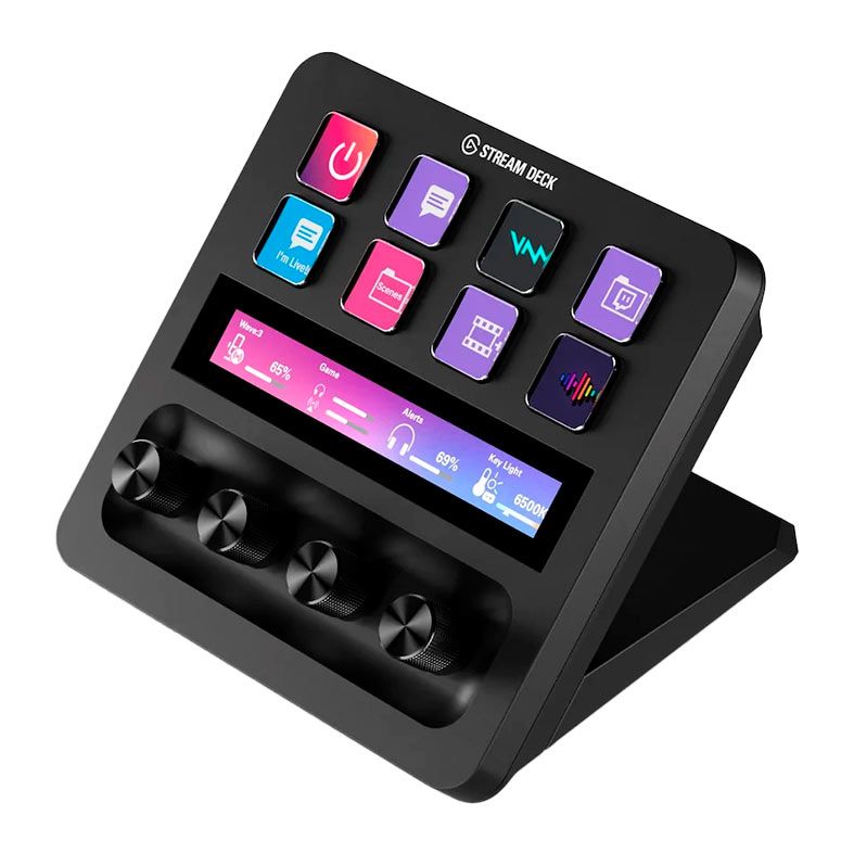 Stream Deck + Elgato, 8 Teclas, Com Controladora, Preto, 10GBD9901