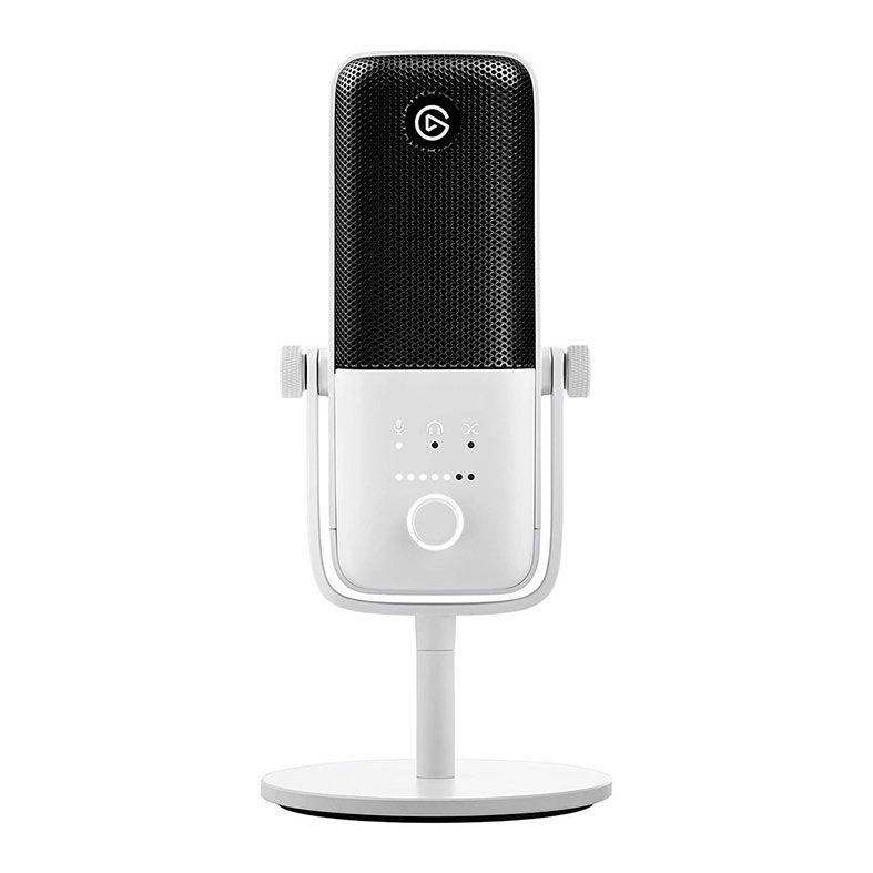 Microfone Condensador Elgato Wave 3, USB, Anti-Clipping, Branco, 10MAB9911