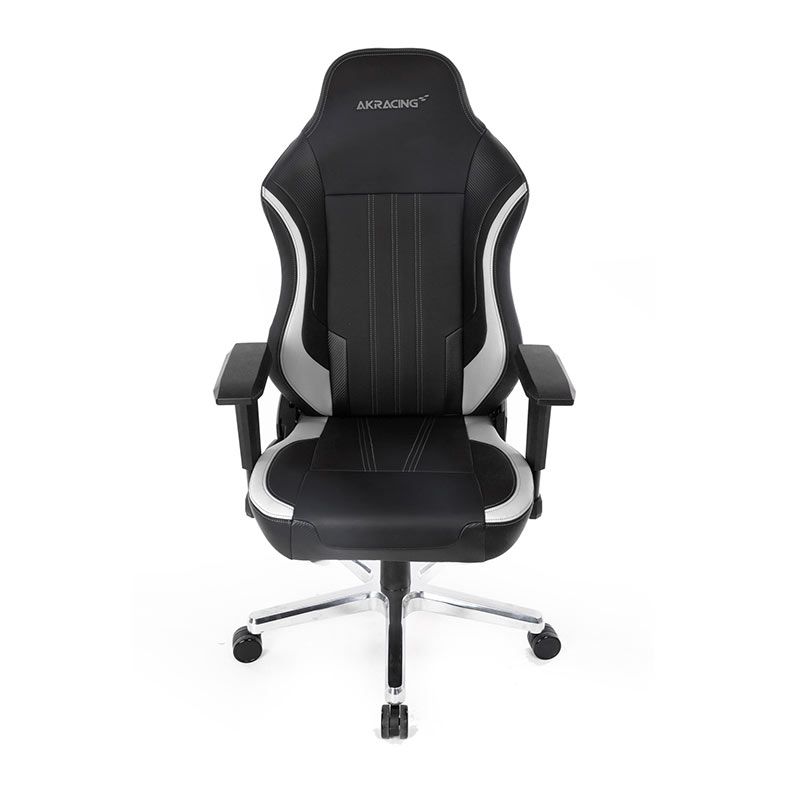 Cadeira Office Akracing Solitude Preta/Branca, 11072-1