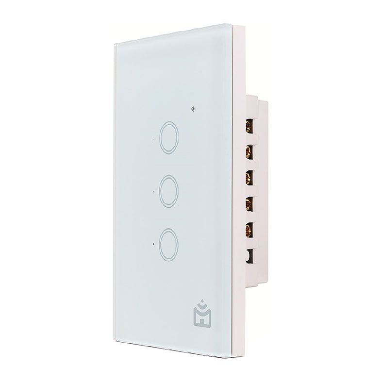 Interruptor Smart Wi-fi Positivo, 3 Botoes, Branco, 11172545