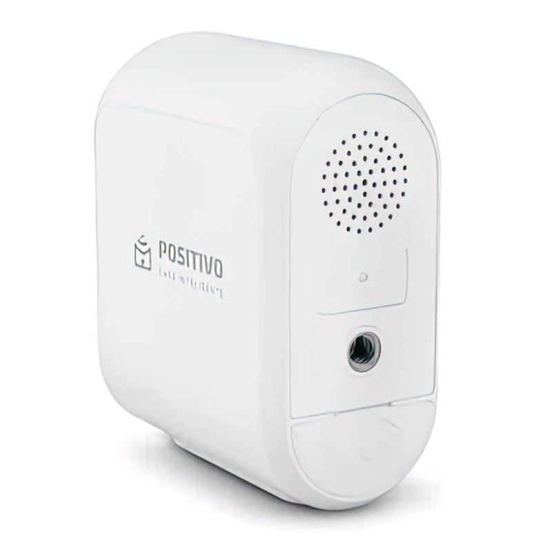 Smart Camera Wi-fi Positivo, FHD, 1080p, Com Bateria, Branca, 11188736