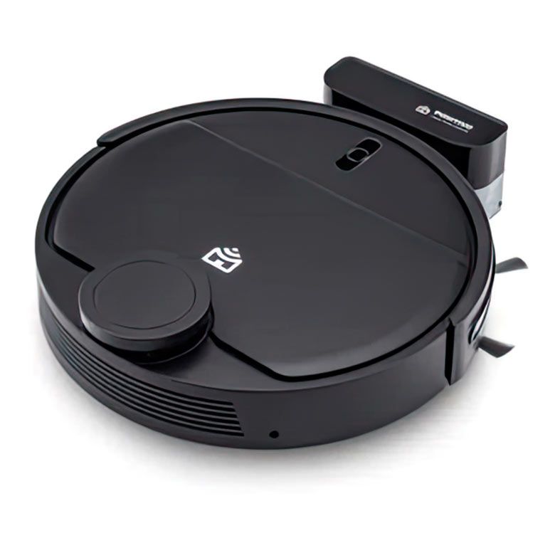 Smart Robo Aspirador de Po Positivo PRA1000, Mapeamento Inteligente, Wi-fi, 3 em 1, Preto, 11188844