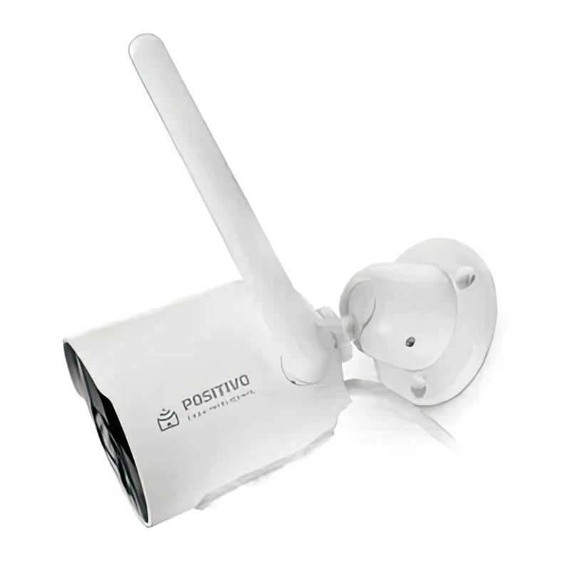 Smart Camera Externa Wi-fi Positivo, FHD, 1080p, Branca, 11194587