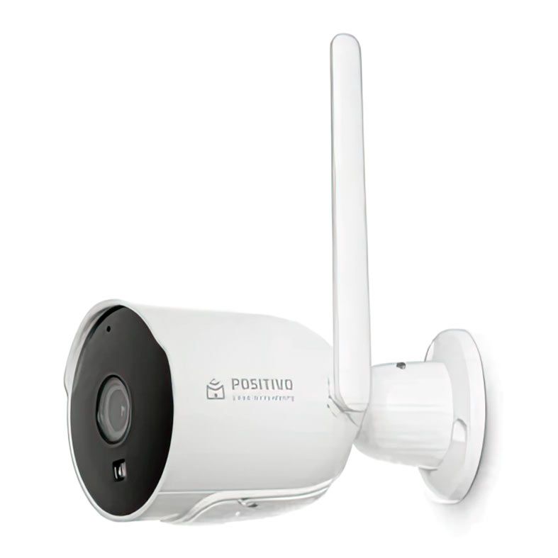 Smart Camera Externa Wi-fi Positivo, FHD, 1080p, Branca, 11194587
