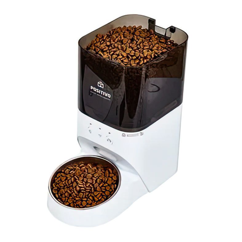 Smart Alimentador Para Pet Positivo, 4L, Wifi, Branco, 11200604