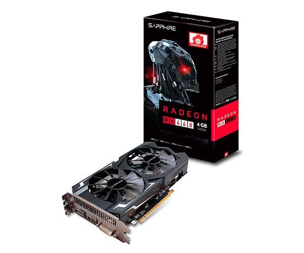 Placa de Video Sapphire Radeon RX 460 4GB GDDR5 Nitro 128-bit, 11257-06-20G