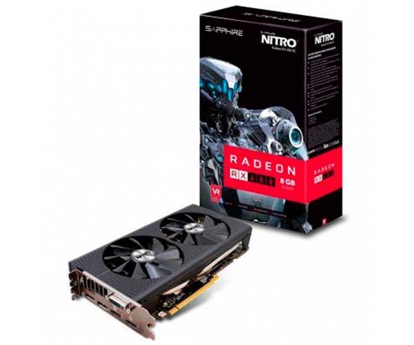 Placa de Video Sapphire Radeon RX 480 8GB GDDR5 Nitro+ OC 256-bit, 11260-20-20G