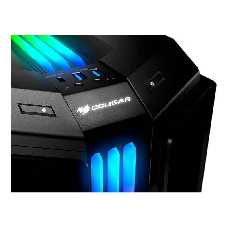 Gabinete Gamer Cougar Gemini T RGB Glass-Wing, 11304-9