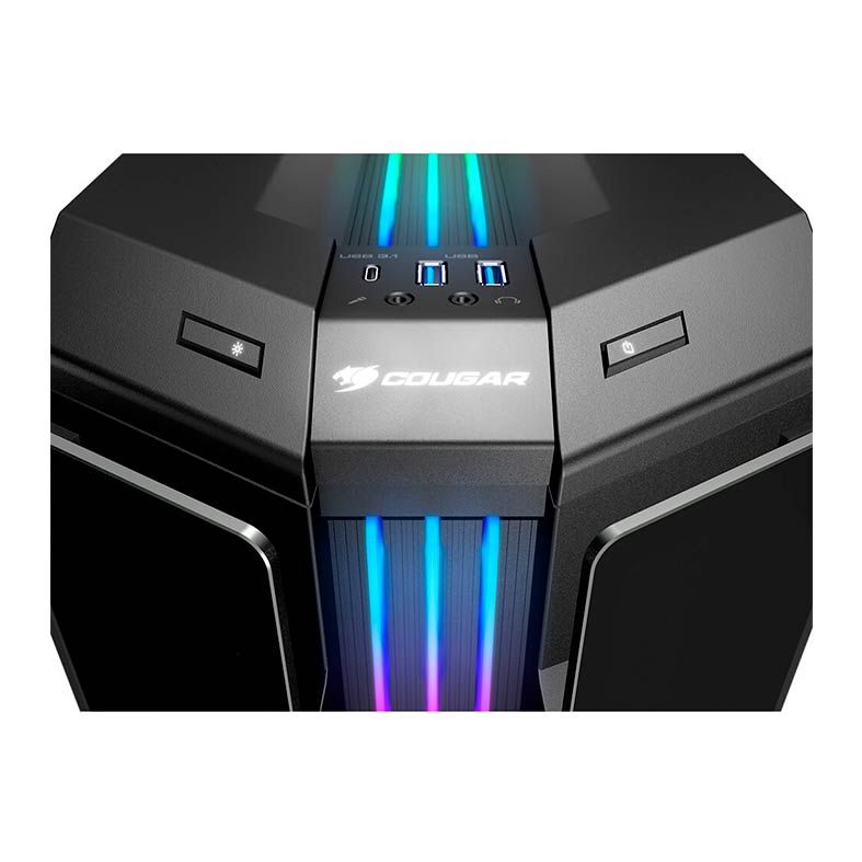 Gabinete Gamer Cougar Gemini T RGB Glass-Wing, 11304-9